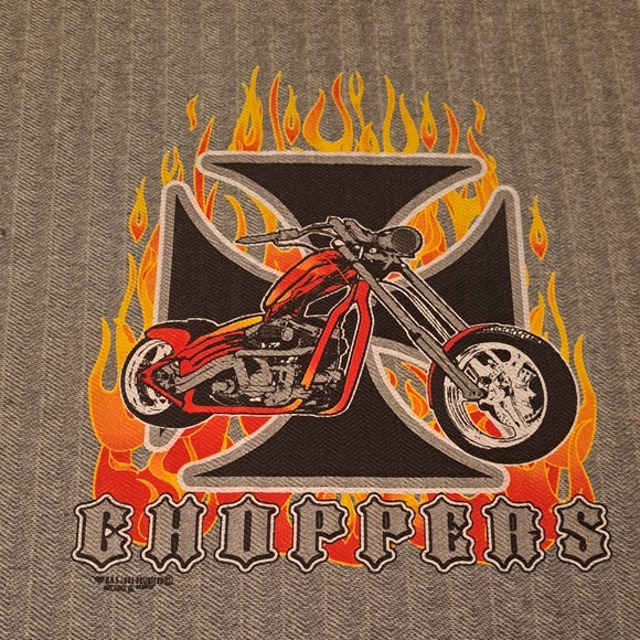 Vintage Cal Cru Choppers Heavyweight XXL Tee. Great condition - Picture 7 of 9